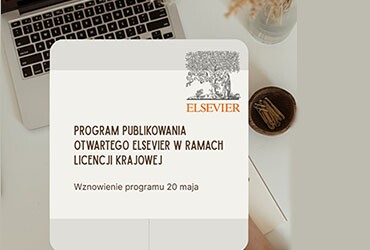 Program publikowania otwartego Elsevier w ramach licencji krajowej