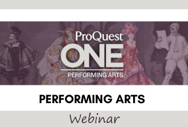 ProQuest One Performing Arts