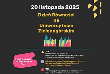 Dzień Równości na Uniwersytecie Zielonogórskim