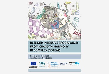 Blended Intensive Programme From Chaos to Harmony in Complex Systems